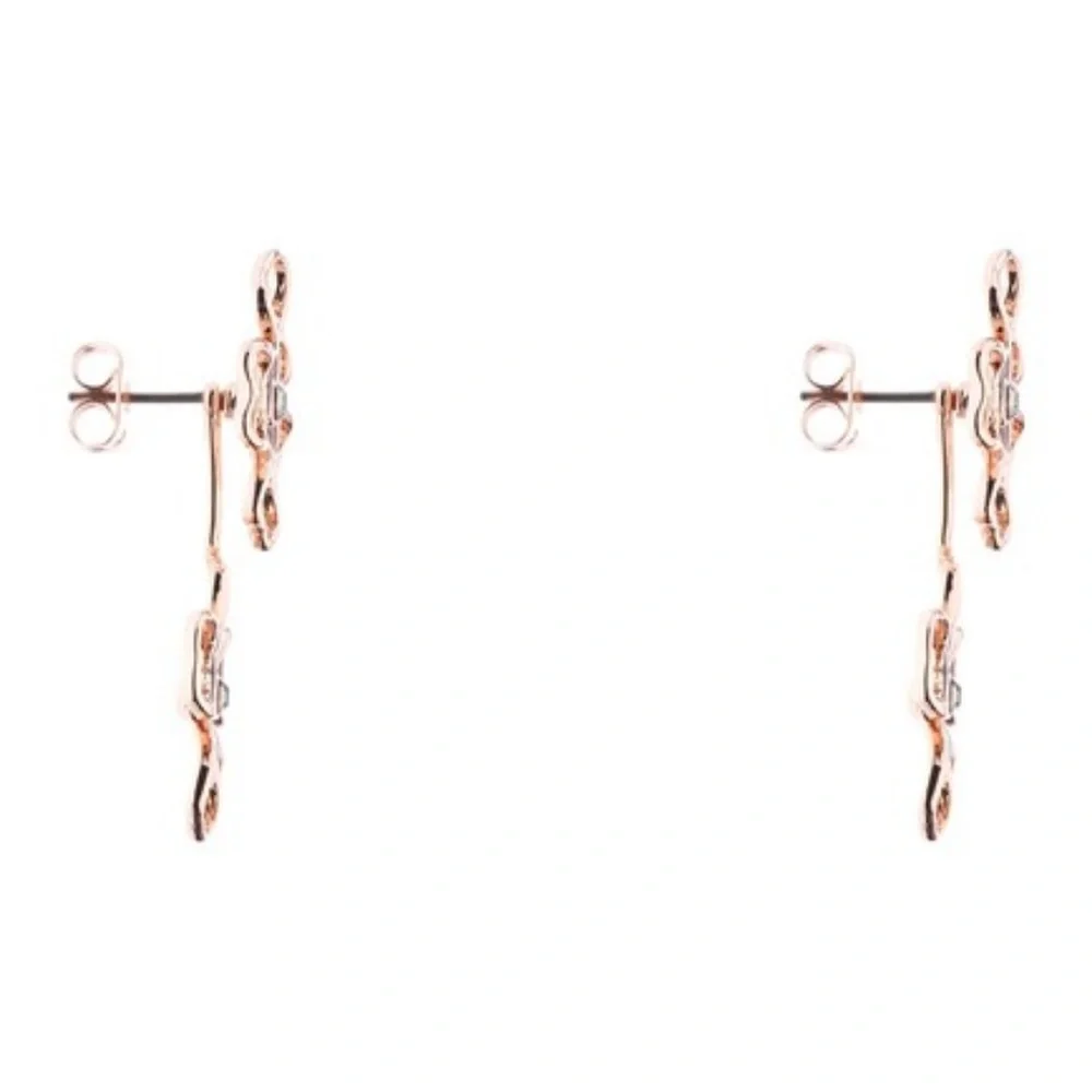 Ted Baker London Lorel Crystal Double Flower Drop